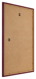 Cadre Photo 70x100cm Vin Rouge Patine MDF Bologna Arriere Oblique | Yourdecoration.fr