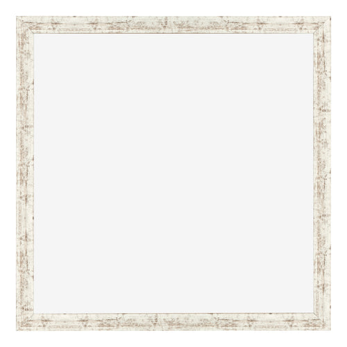 Cadre Photo 70x70cm Blanc Vintage MDF Bologna De Face | Yourdecoration.fr