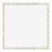Cadre Photo 70x70cm Blanc Vintage MDF Bologna De Face | Yourdecoration.fr