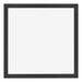 Cadre Photo 70x70cm Noir Grain de Bois MDF Bologna De Face | Yourdecoration.fr