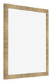 Cadre Photo 70x70cm Or Antique MDF Bologna De Face Oblique | Yourdecoration.fr