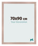 Cadre Photo 70x90 cm Rose Ancien MDF Bologna De Face Mesure | Yourdecoration.fr