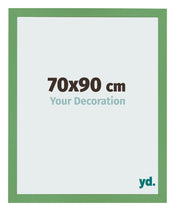 Cadre Photo 70x90 cm Vert MDF Bologna De Face Mesure | Yourdecoration.fr
