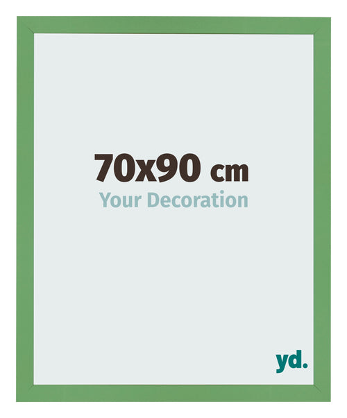 Cadre Photo 70x90 cm Vert MDF Bologna De Face Mesure | Yourdecoration.fr