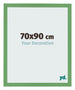 Cadre Photo 70x90 cm Vert MDF Bologna De Face Mesure | Yourdecoration.fr