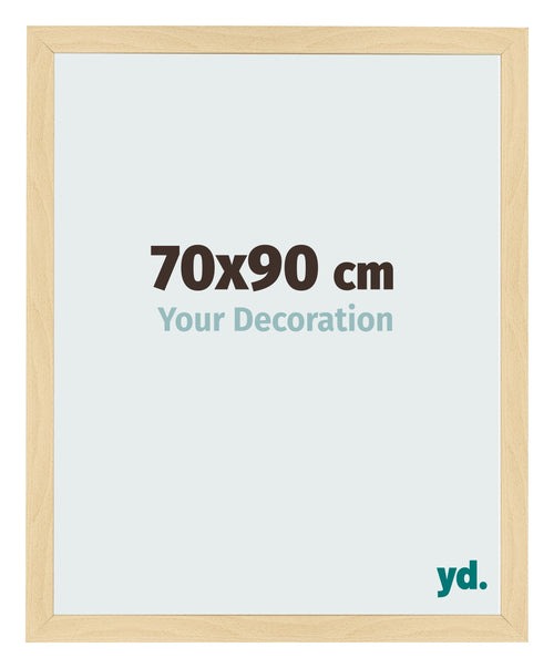 Cadre Photo 70x90cm Hêtre Décor MDF Bologna De Face Mesure | Yourdecoration.fr