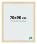 Cadre Photo 70x90cm Hêtre Décor MDF Bologna De Face Mesure | Yourdecoration.fr