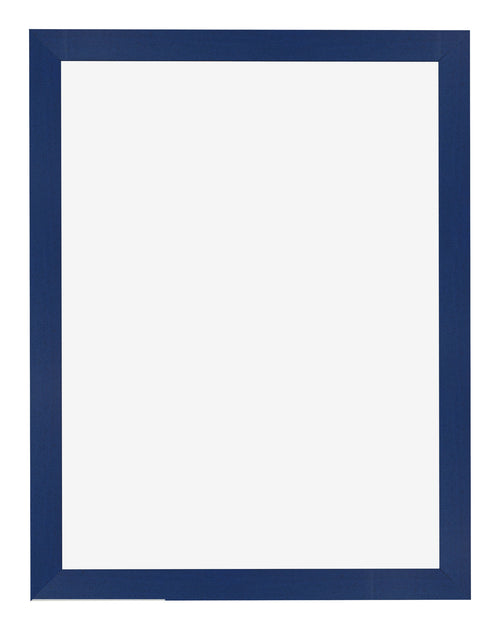 Cadre Photo 75x100cm Bleu Foncé Patiné MDF Bologna De Face | Yourdecoration.fr