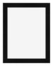 Cadre Photo 75x100cm Noir Argent Poli MDF Pisa De Face | Yourdecoration.fr
