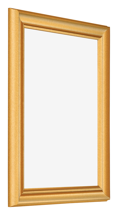 Cadre Photo 75x100cm Or Mat MDF Lazio De Face Oblique | Yourdecoration.fr