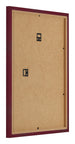 Cadre Photo 75x100cm Vin Rouge Patine MDF Bologna Arriere Oblique | Yourdecoration.fr