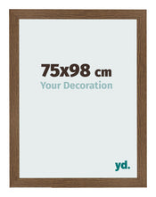 Cadre Photo 75x98 cm Chene Rustique MDF Bologna De Face Mesure | Yourdecoration.fr