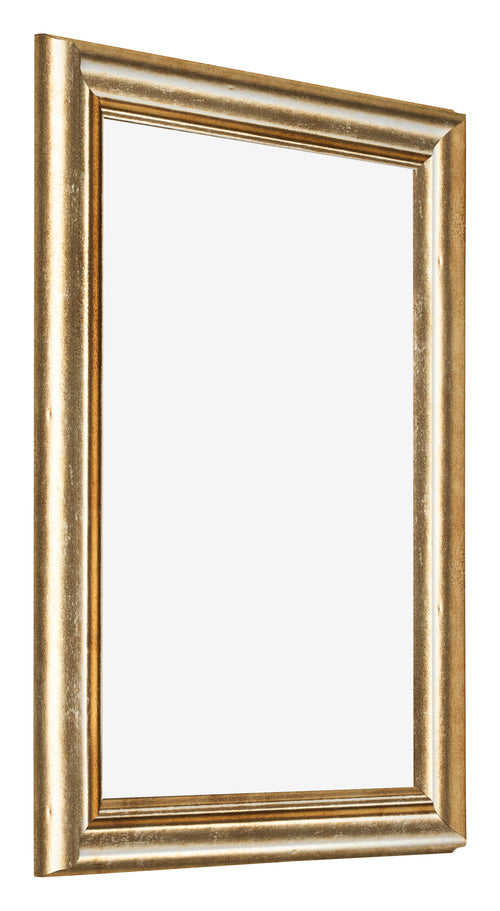 Cadre Photo 75x98cm Or Antique MDF Lazio De Face Oblique | Yourdecoration.fr
