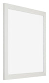 Cadre d'Affiche MDF 40x40cm Blanc Mat De Face Oblique | Yourdecoration.fr