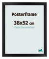 Cadre de affiche 38x52 Noir Mat MDF Parma Mesure | Yourdecoration.fr