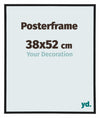 Cadre de affiche 38x52cm Noir Mat Plastique Paris Mesure | Yourdecoration.fr