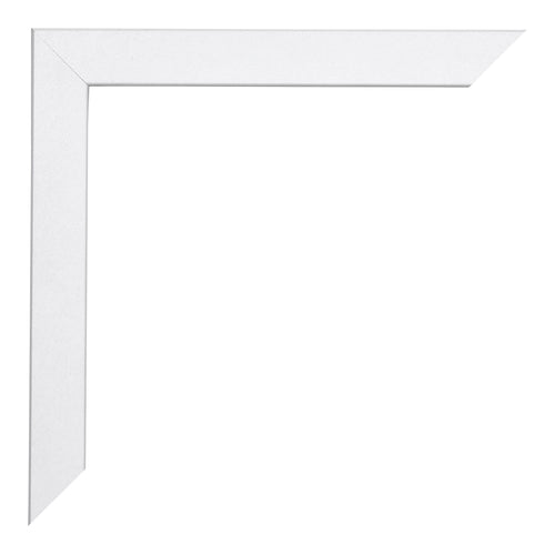 Catania MDF Cadre Photo 18x24cm Blanc Detail Coin| Yourdecoration.fr