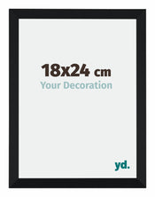 Catania MDF Cadre Photo 18x24cm Noir Mesure| Yourdecoration.fr