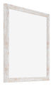 Catania MDF Cadre Photo 20x20cm White Wash De Face Oblique| Yourdecoration.fr