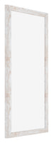 Catania MDF Cadre Photo 20x40cm White Wash De Face Oblique| Yourdecoration.fr