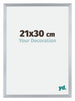 Catania MDF Cadre Photo 21x30cm Argent Mesure| Yourdecoration.fr