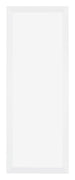 Catania MDF Cadre Photo 25x75cm Blanc De Face | Yourdecoration.fr