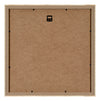 Catania MDF Cadre Photo 40x40cm Or Arriere| Yourdecoration.fr