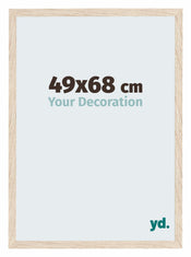 Catania MDF Cadre Photo 49x68cm Chene De Face Mesure | Yourdecoration.fr