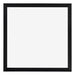 Catania MDF Cadre Photo 50x50cm Noir De Face| Yourdecoration.fr
