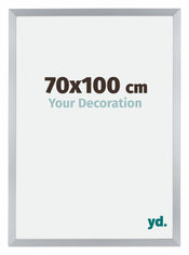 Catania MDF Cadre Photo 70x100cm Argent Mesure| Yourdecoration.fr