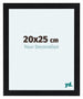 Como MDF Cadre Photo 20x25cm Noir Mat De Face Mesure | Yourdecoration.fr