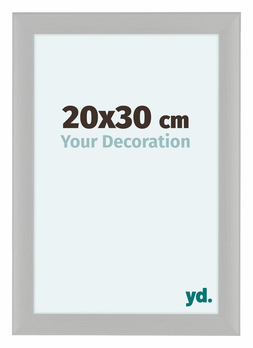 Como MDF Cadre Photo 20x30cm Blanc Grain de Bois De Face Mesure | Yourdecoration.fr