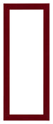 Como MDF Cadre Photo 20x60cm Vin Rouge Patine De Face | Yourdecoration.fr