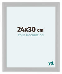 Como MDF Cadre Photo 24x30cm Blanc Brillant De Face Mesure | Yourdecoration.fr