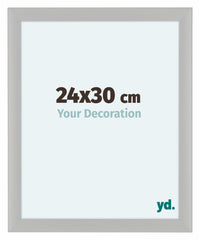 Como MDF Cadre Photo 24x30cm Blanc Grain de Bois De Face Mesure | Yourdecoration.fr