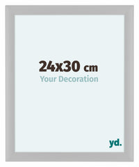 Como MDF Cadre Photo 24x30cm Blanc Mat De Face Mesure | Yourdecoration.fr