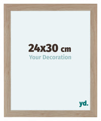 Como MDF Cadre Photo 24x30cm Chene Clair De Face Mesure | Yourdecoration.fr