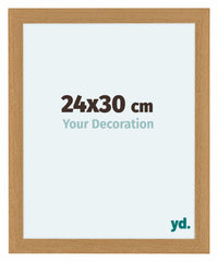 Como MDF Cadre Photo 24x30cm Hetre De Face Mesure | Yourdecoration.fr