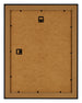 Como MDF Cadre Photo 24x32cm Noir Brillant Arriere | Yourdecoration.fr