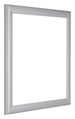 Como MDF Cadre Photo 25x25cm Argent Mat De Face Oblique | Yourdecoration.fr