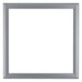 Como MDF Cadre Photo 25x25cm Argent Mat De Face | Yourdecoration.fr