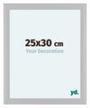 Como MDF Cadre Photo 25x30cm Blanc Brillant De Face Mesure | Yourdecoration.fr