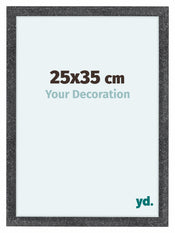 Como MDF Cadre Photo 25x35cm Gris Patine De Face Mesure | Yourdecoration.fr