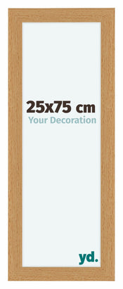 Como MDF Cadre Photo 25x75cm Hetre De Face Mesure | Yourdecoration.fr