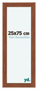 Como MDF Cadre Photo 25x75cm Noyer De Face Mesure | Yourdecoration.fr