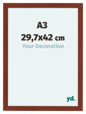Como MDF Cadre Photo 29 7x42cm A3 Cerises De Face Mesure | Yourdecoration.fr