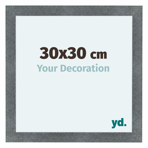 Como MDF Cadre Photo 30x30cm Fer Patine De Face Mesure | Yourdecoration.fr