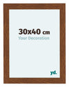 Como MDF Cadre Photo 30x40cm Chene Rustique De Face Mesure | Yourdecoration.fr