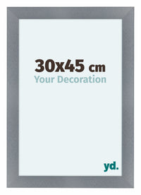 Como MDF Cadre Photo 30x45cm Aluminium Brosse De Face Mesure | Yourdecoration.fr