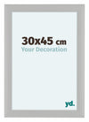 Como MDF Cadre Photo 30x45cm Blanc Grain de Bois De Face Mesure | Yourdecoration.fr
